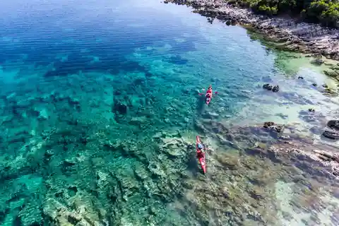 Lefkada: Passeio de caiaque na Gruta Azul com um gostinho da Grécia