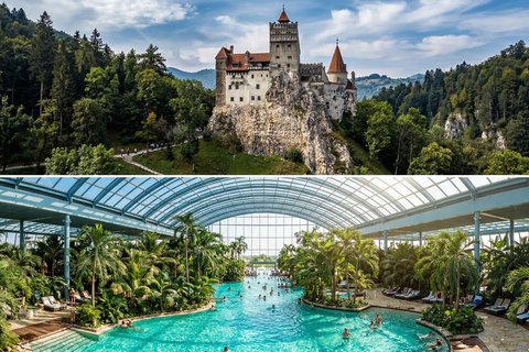 Bucharest: Bran & Peles Castle + Therme Spa -20% Combo Pack 1st Day Therme Bucharest & 2nd Peles, Dracula Castles Tour