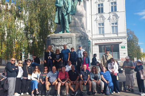 Erkunde Ljubljana mit einem lizenzierten Tourguide (kleine Gruppen)