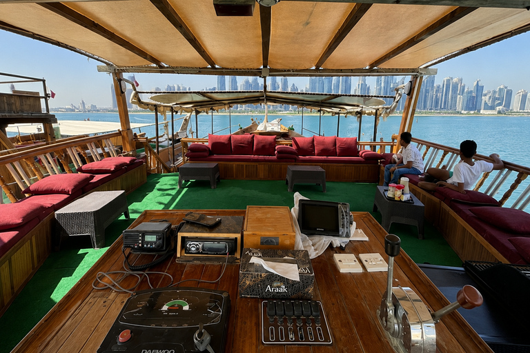 Doha: Luxury Dhow Boat Private Cruise