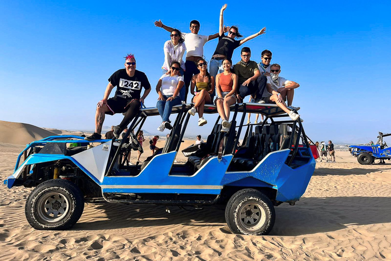 从瓦卡奇纳出发：沙滩车、四驱车、日落和沙滩冲浪从瓦卡奇纳出发：沙滩车，四轮驱动，日落和沙滩冲浪