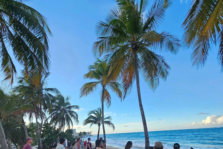 San Juan : Cours de salsa au coucher du soleil sur la plage