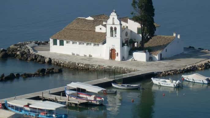 corfù tour a pelekas achilleon e isola dei topi