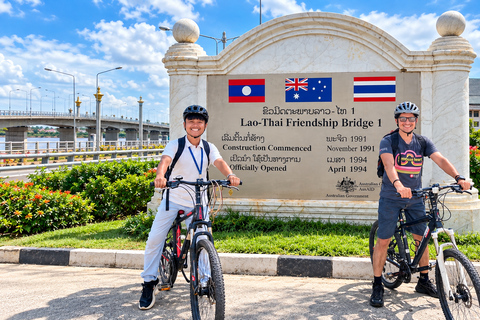 Guided Bike Tour to Buddha Park & Friendship Bridge 4 Hours Bike Tour to Buddah Park without workshop