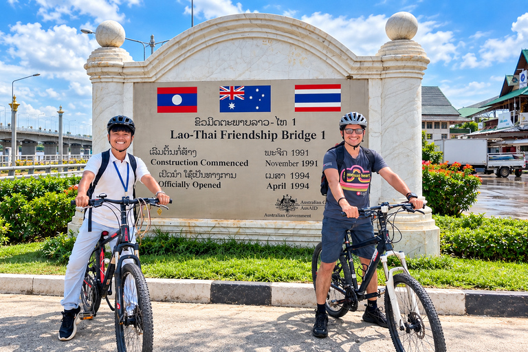 Guided Bike Tour to Buddha Park & Friendship Bridge 4 Hours Bike Tour to Buddah Park without workshop