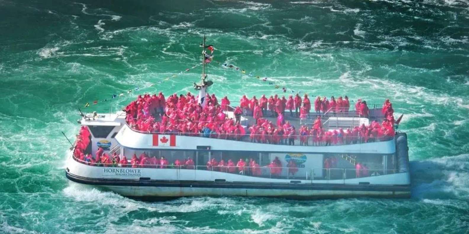 Journey Behind the Falls — tunnels and observation decks behind Horseshoe Falls, Niagara — image 8