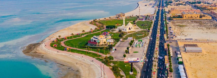 Dammam : Visite d'une jounée avec le parc du roi Fahd et la corniche