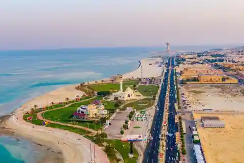 Dammam: Ganztagestour mit König Fahd Park und Corniche
