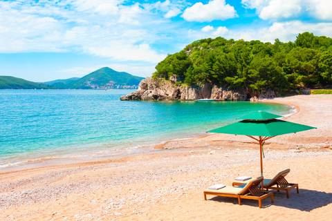 Vanuit Dubrovnik: Dagtrip Koninklijk Montenegro met snelle veerbootBudva - Juweel aan de kust van Montenegro