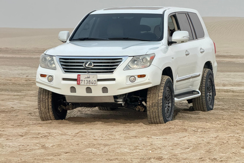 Desert Safari Qatar Camel Sandbording sunrise/sunset tour