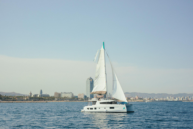 Barcelona: Privé-luxe catamaran