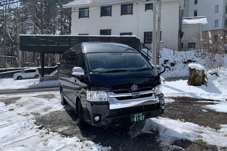 Hakuba: Private transfer from/to Tokyo/HND by minibus max 9 Transfer from Hakuba to Tokyo/HND by minibus max for 9 pax