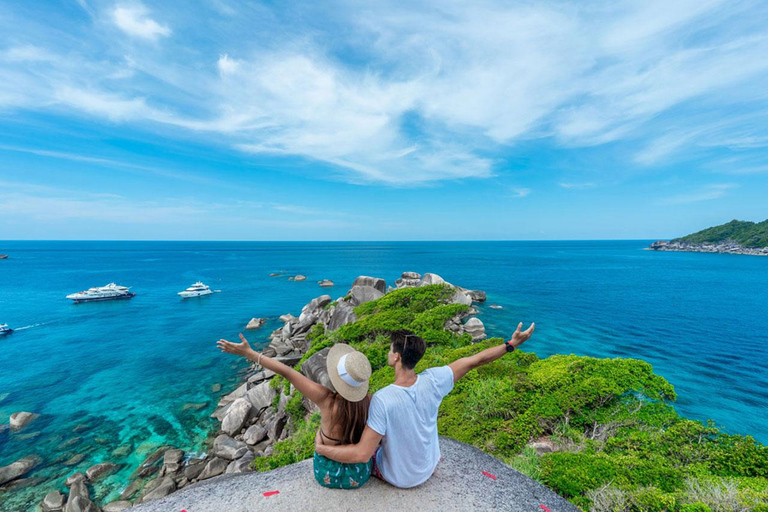 Au départ de Phuket : Excursion en bateau rapide pour la plongée en apnée dans les îles Similan