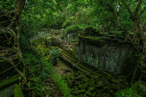 Koh Ker de dia inteiro, Beng Mealea e vila flutuante K-Pluk