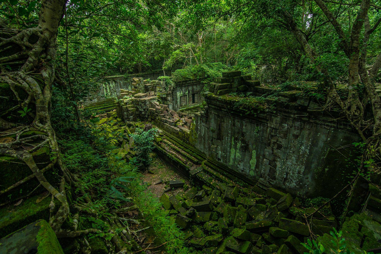 Hele dag Koh Ker, Beng Mealea en drijvend dorp K-Pluk