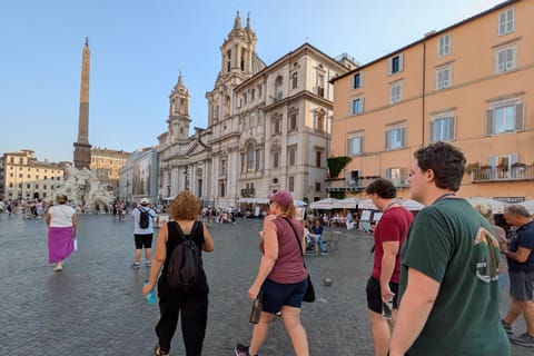 Rome: Navona, Pantheon Trevi & Spanish Steps - Sunset Tour