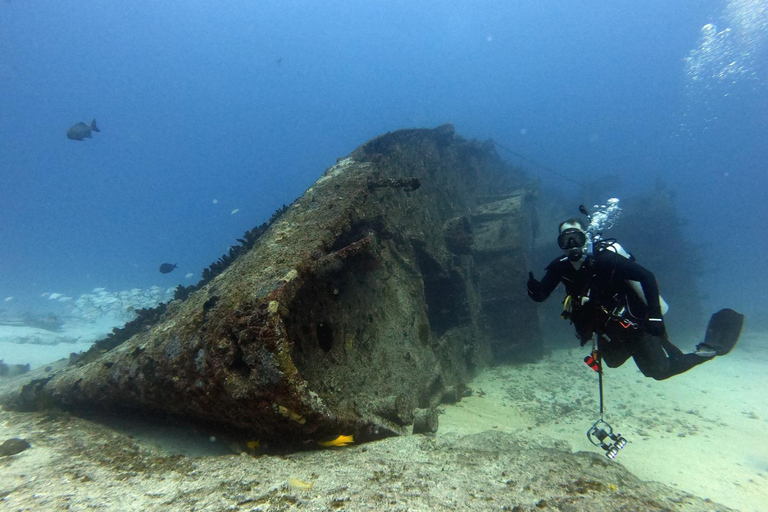 Cancun 2 Dives Shipwreck C55 or C58 & Reef -Certified Divers