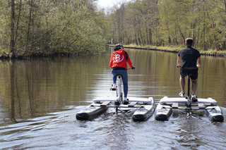 Harderwijk: Schillerbike Water Biking Experience