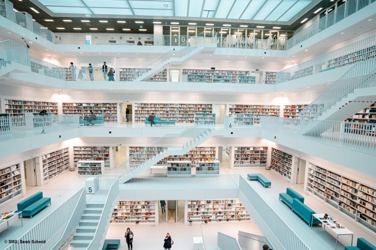 Biblioteca municipal de Stuttgart: visita arquitectónica