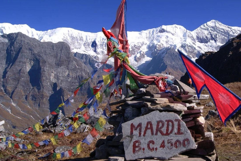 Pokhara: Caminhada Mardi Himal 3 noites 4 diasCom refeição incluída