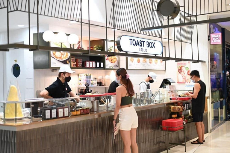 Singapura: Refeição Toast Box + Combo Sentosa Cable Car Sky PassVoucher para um pequeno-almoço local + Passe para o teleférico
