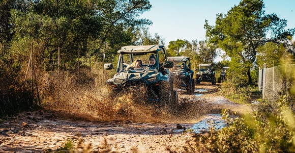 Palma de Mallorca: Off/On Road Buggy Tour mit 2 oder 4 Sitzer