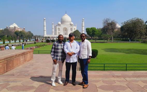 Taj Mahal Sonnenaufgang - Agra Fort - Baby Taj Tour mit dem Auto