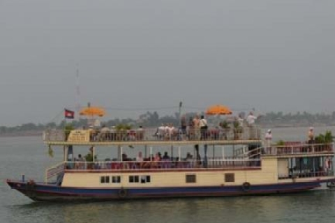 Phnom Penh: Mekong-Bootsfahrt im SonnenuntergangStandard-Option