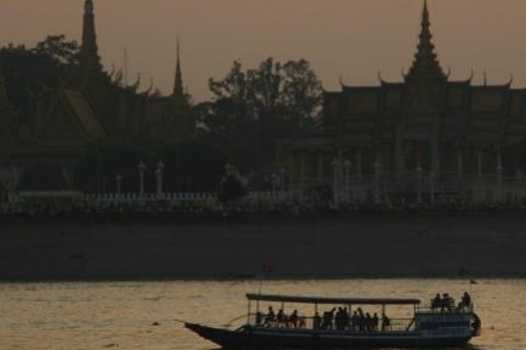 Phnom Penh: crucero al atardecer de 1 hora por el río MekongOpción estándar