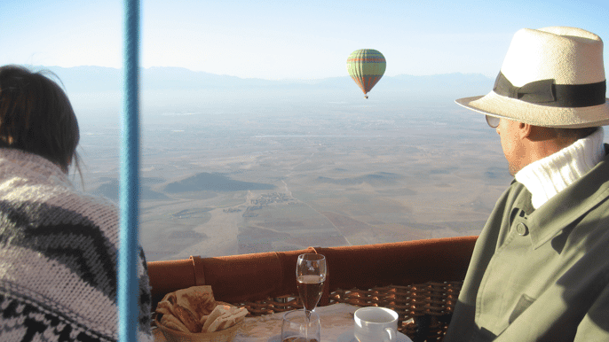 marrakech royal ballooning private flight experience