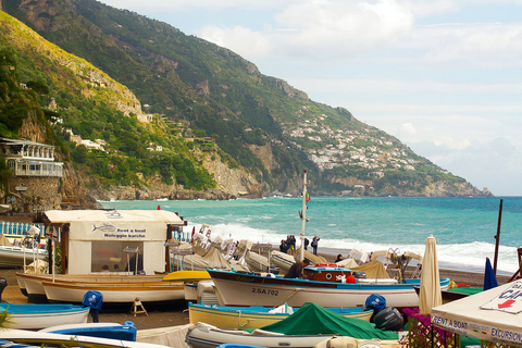 Rom: Amalfi-Küste Bootsfahrt & geführte Küstenstädte-TourRom: Amalfi-Küste Bootstour & geführte Küstenstädte-Tour