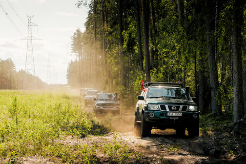 Riga: 4x4 Off-Road Adventure with Hotel Transfers