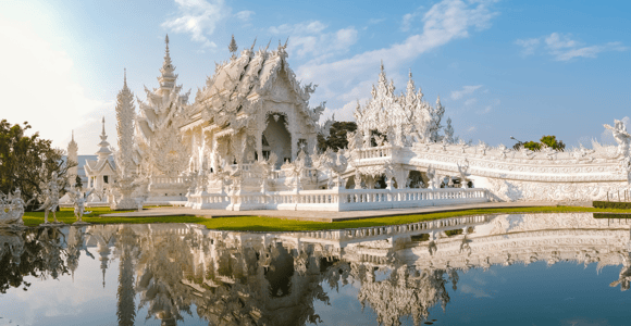 From Chiang Mai: White Temple, Blue Temple & Black House