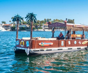Floating Tiki Bar Harbor Cruise