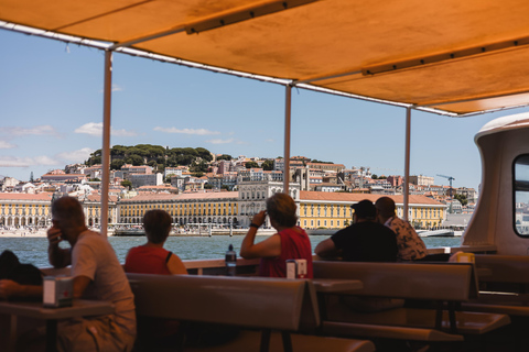 Lizbona: Rejs żółtą łodzią po rzece TagLizbona: rejs łodzią Yellow Boat po Tagu