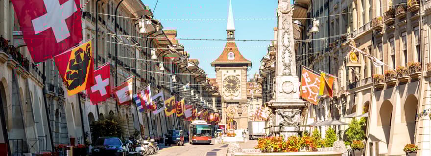 Bâle : excursion privée d'une journée à Berne et Thoune