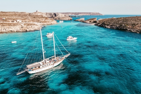 Ab Sliema: Malta-Rundfahrt mit Mittagessen und TransfersInklusive Transport