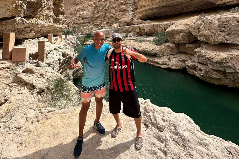 Shared Wadi Shab, Bimmah Sinkhole & Fins Beach