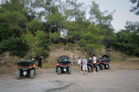 Rhodes: Guided Quad ATV Off-Road Safari Morning tour (3h)