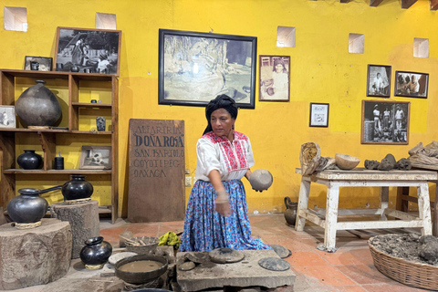 Oaxaca Masterpieces Tour: Krukmakeri, alebrijes och svart lera