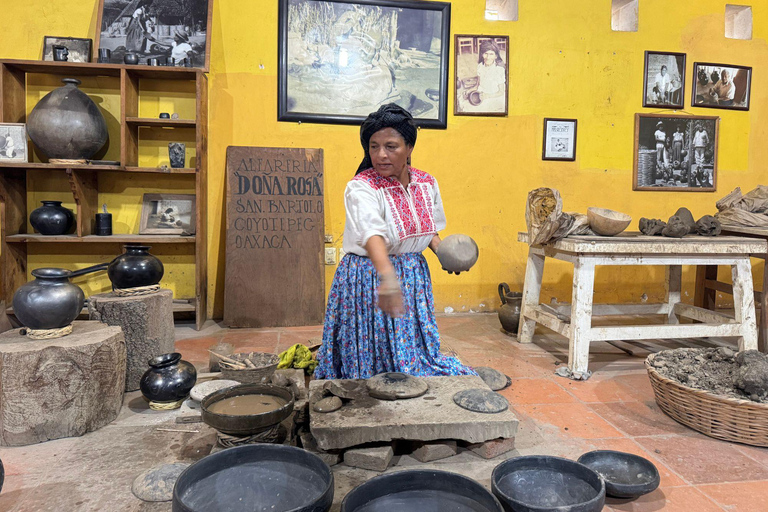 Visite des chefs-d&#039;œuvre de Oaxaca : Poterie, Alebrijes et argile noire