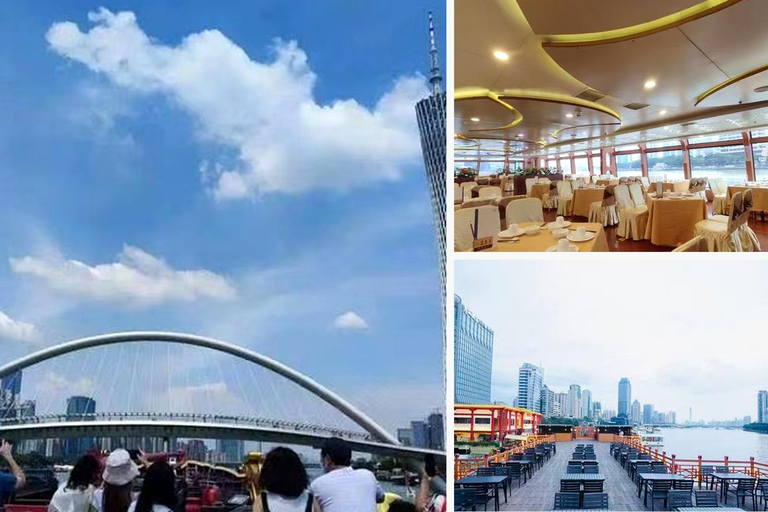 Guangzhou: Pearl River Cantonese Food Cruise with Pickup 10:30 AM Pickup for 11:30 AM Cruise