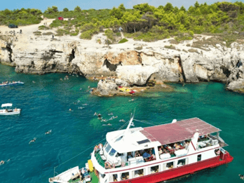 Full day boat-trip Medulin, blue Cave, Cres + dolphin search