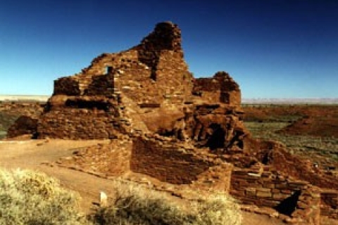 De Sedona ou Flagstaff: visite en petit groupe des ruines et des volcansDépart de Flagstaff