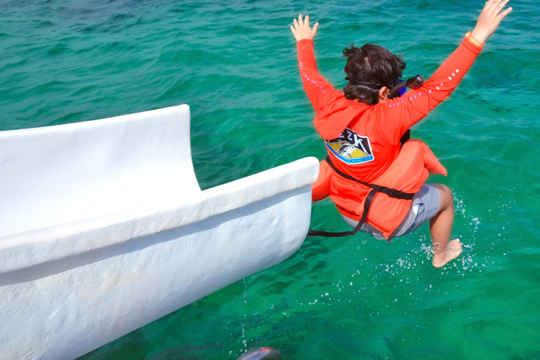 PuntaCana: Private Luxury Family BoatCruise with snorkelling