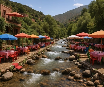 Marrakech: Ourika-dalen, lunsj og guidet fottur til fossefall