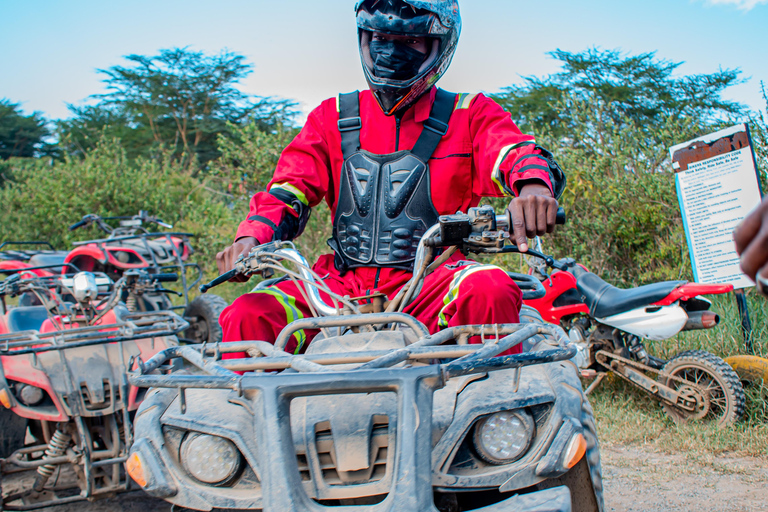 From Nairobi-Lake Naivasha: Boat Ride & Quad Bike Day Trip
