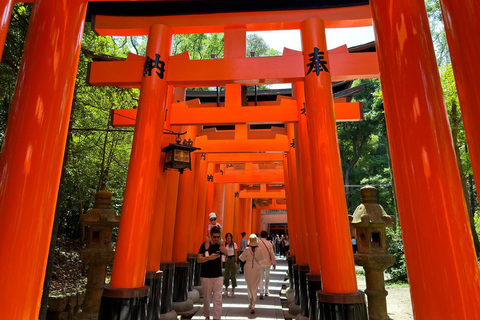 Von Osaka/Kyoto aus: Tagestour Kyoto, Nara und Fushimi InariVon Osaka/Kyoto: Kyoto, Nara Private Tagestour