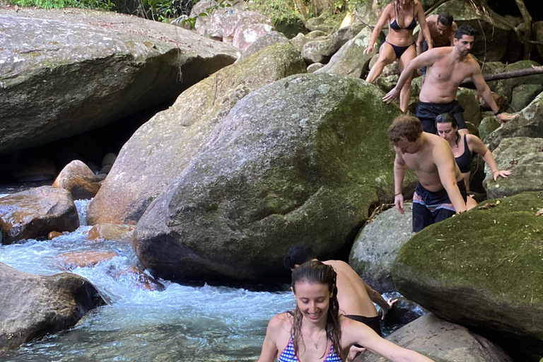 Hiking tour of three beaches and a waterfall in the Juatinga Reserve, Paraty