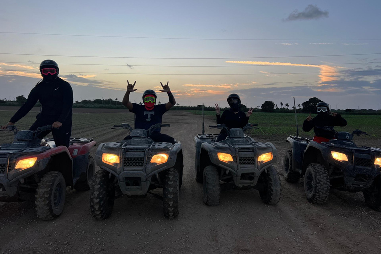 Splendora: 45-Minute Night ATV Tour with Photos Included